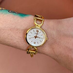 Timeless Gold Fossil Watch